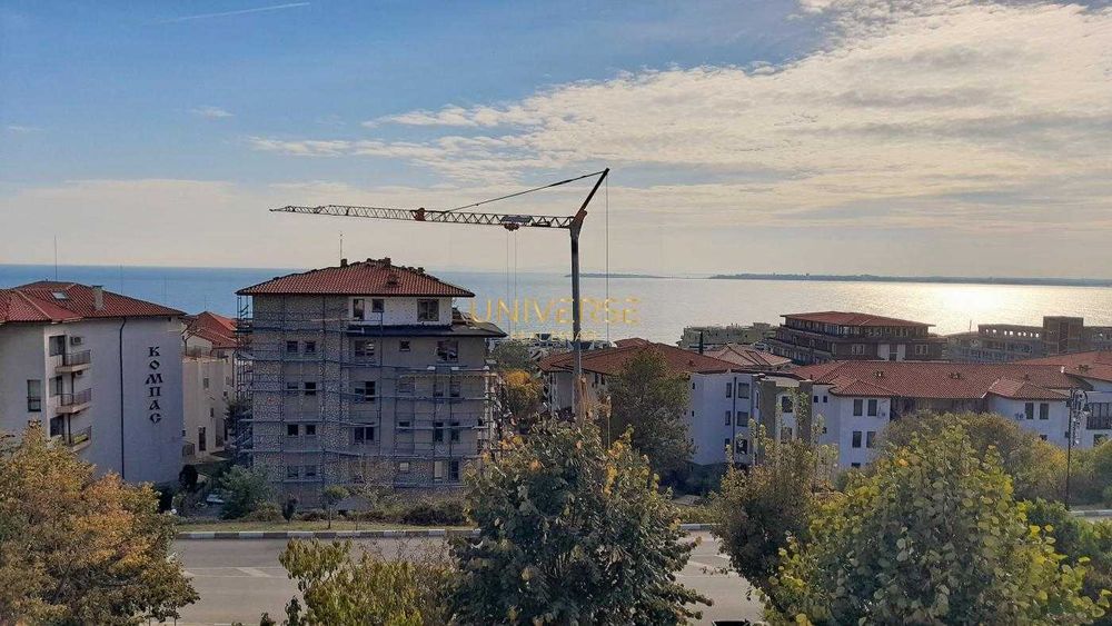 Двустаен апартамент с морска гледка в Свети Влас #5090