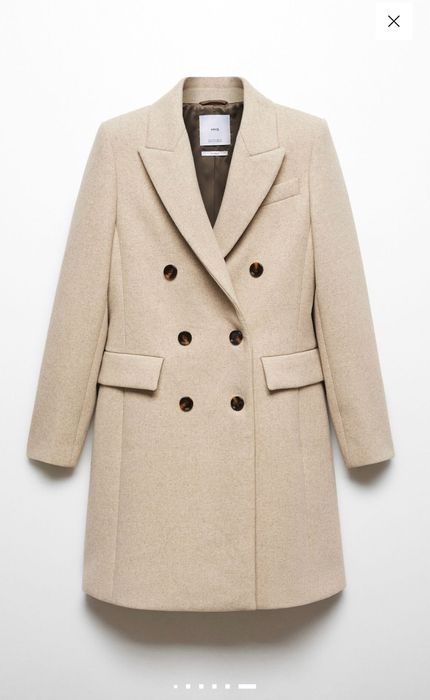 Вълнено палто-MANGO