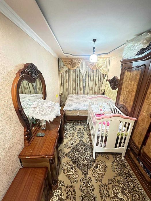 Просторный  уютный 2хкомнатный квартира в Тинчлик 2/1/5  60m2 77 серия