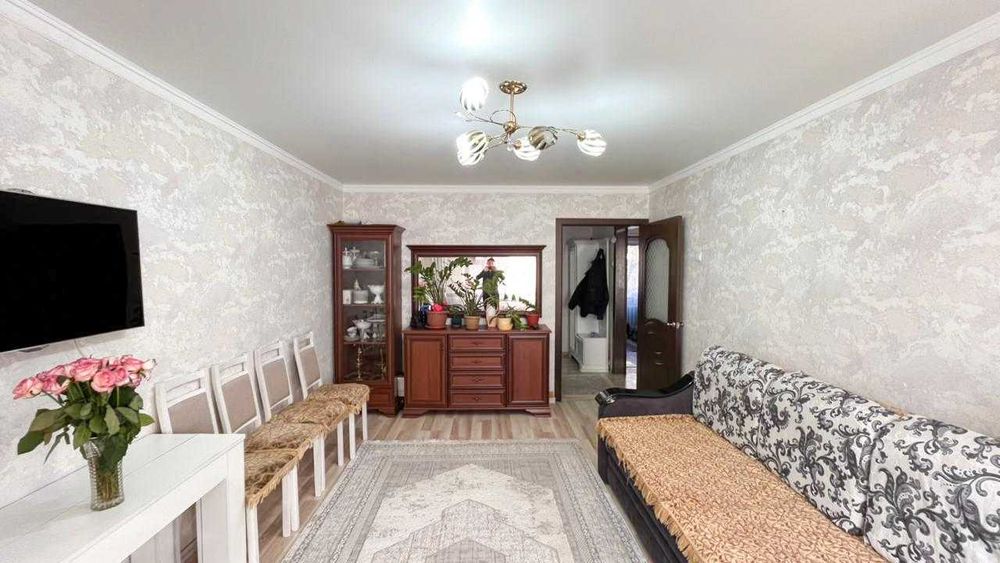 Продам трехкомнатную квартиру в мкр Мушелтой Константин Империя