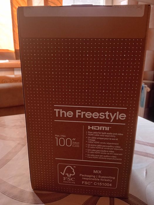 Videoproiector portabil Samsung The Freestyle Gen. 2 NOU, SIGILAT