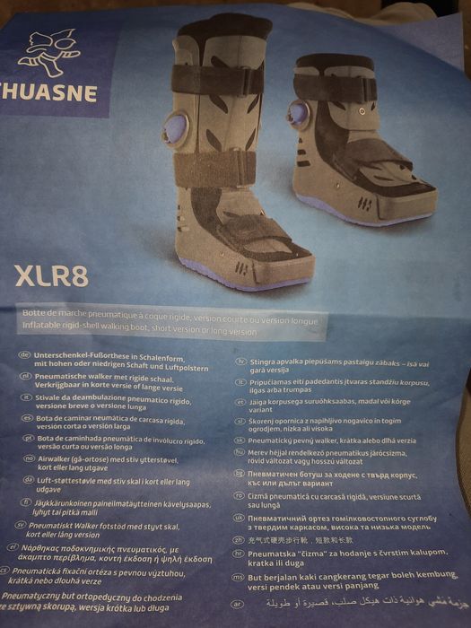 Gheata ortopedica pneumatica