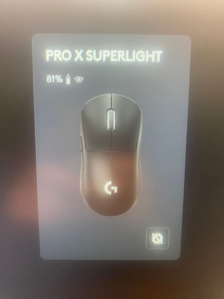 Mouse gaming wireless Logitech G Pro X Superlight
