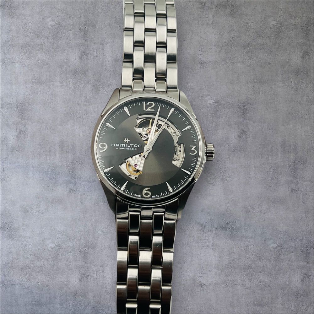 Hamilton Jazzmaster Open Heart мъжки часовник