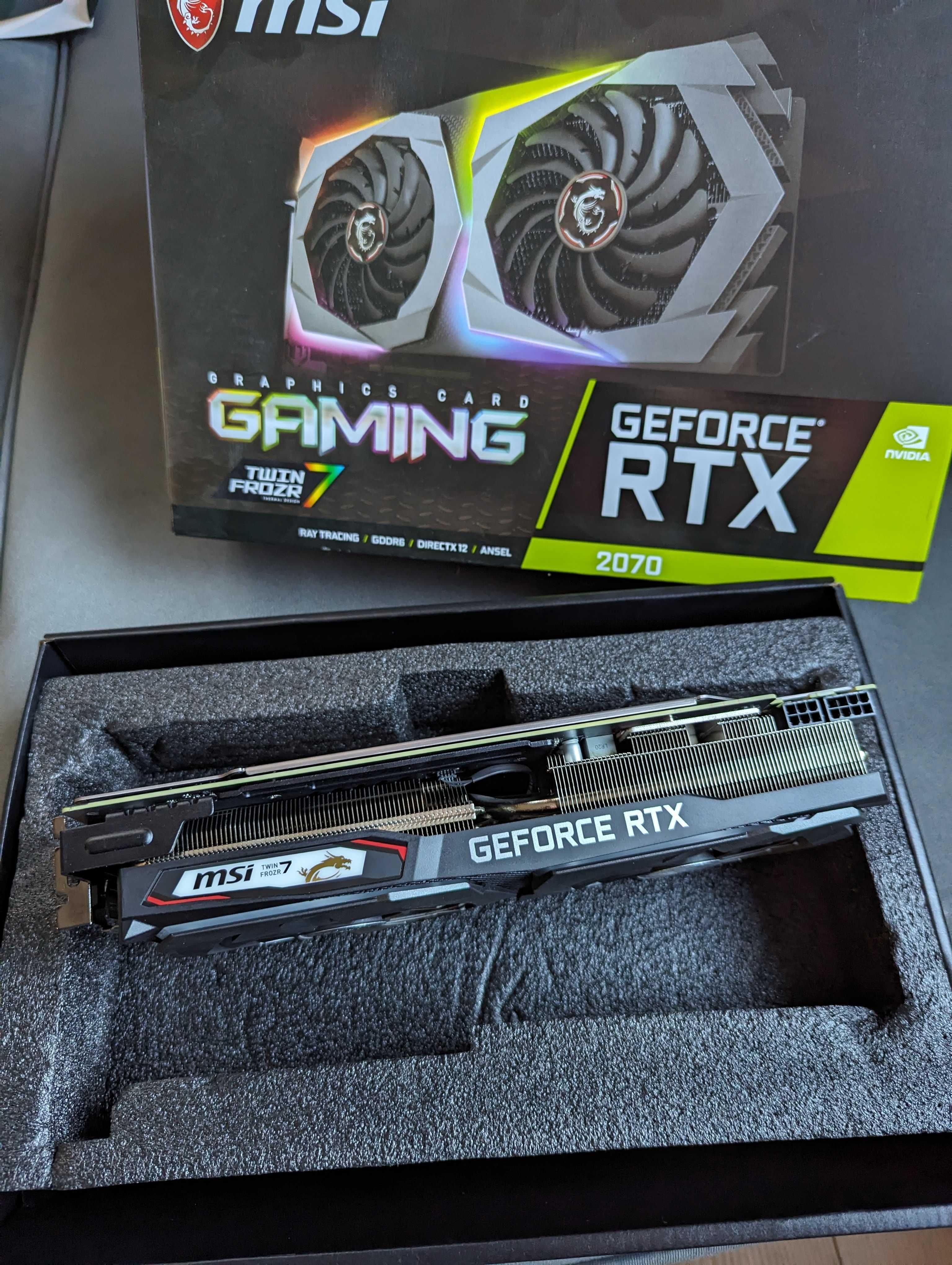 Geforce GTX 2070 MSI 8GB и Захранване Thunder RGB | RX-735AP - 735W