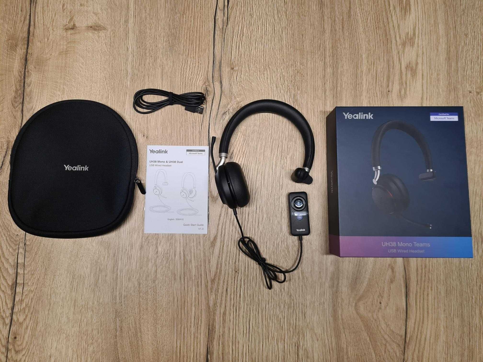 Sistem Casca + Microfon Yealink UH38 nou