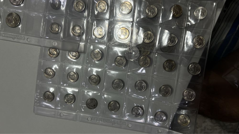 Разные монеты и купюры американские РФ и.т.д