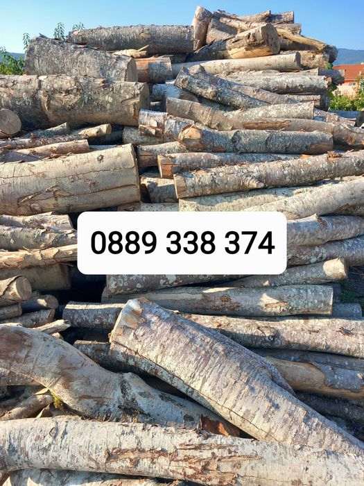 Дърва за огрев дъб бук и бор