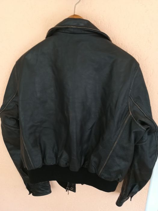 Geaca piele Zara Man Xl bărbați