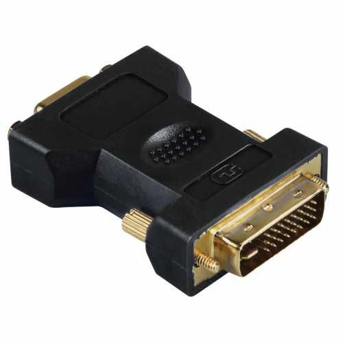 Adaptor Hama 00045073, VGA - DVI, Black