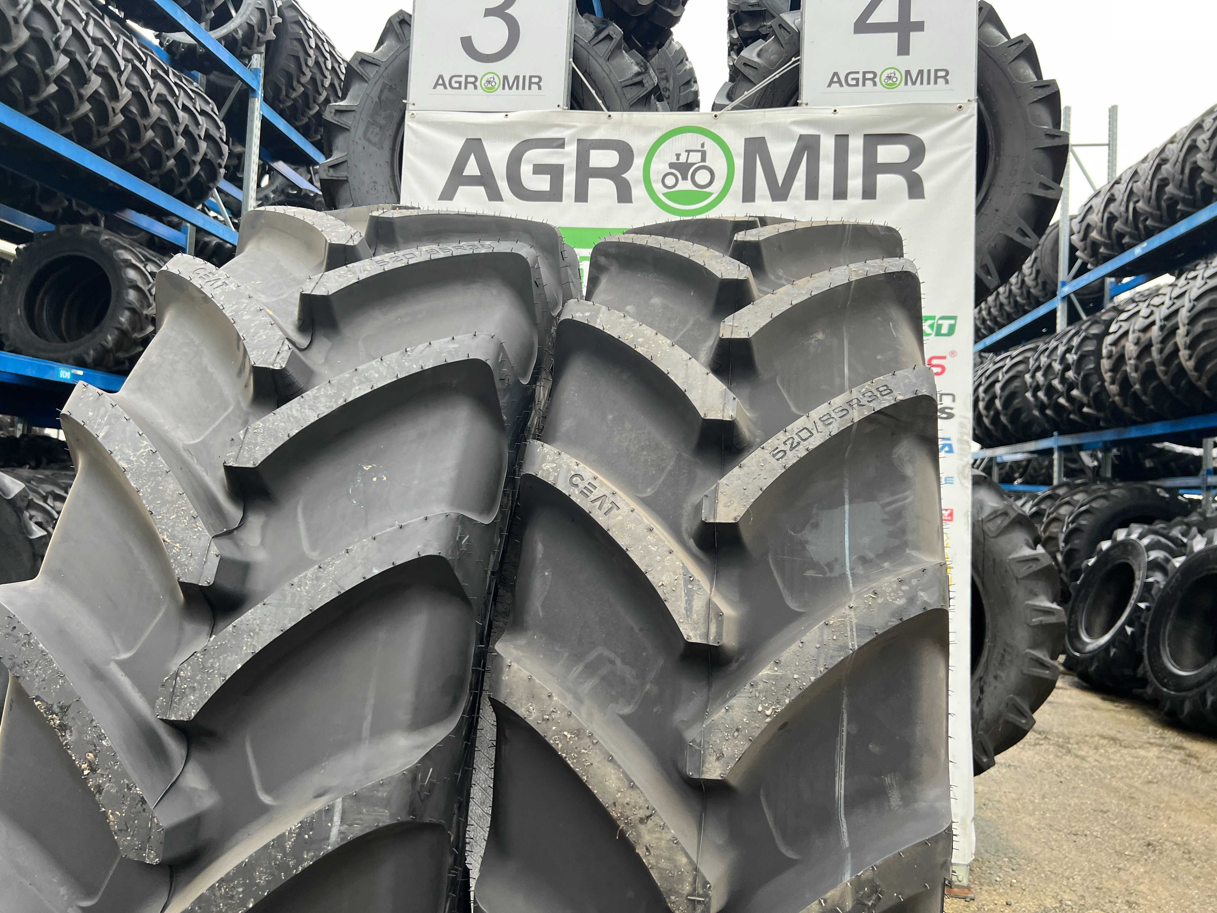 Cauciucuri 520/85 r38, noi, pentru Fendt, transport rapid