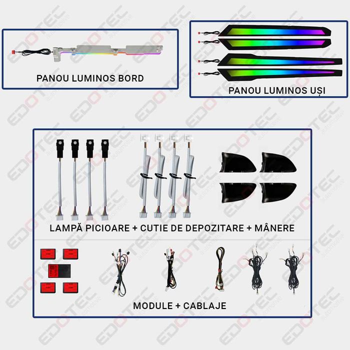 Lumini ambientale LED dedicate LEXUS