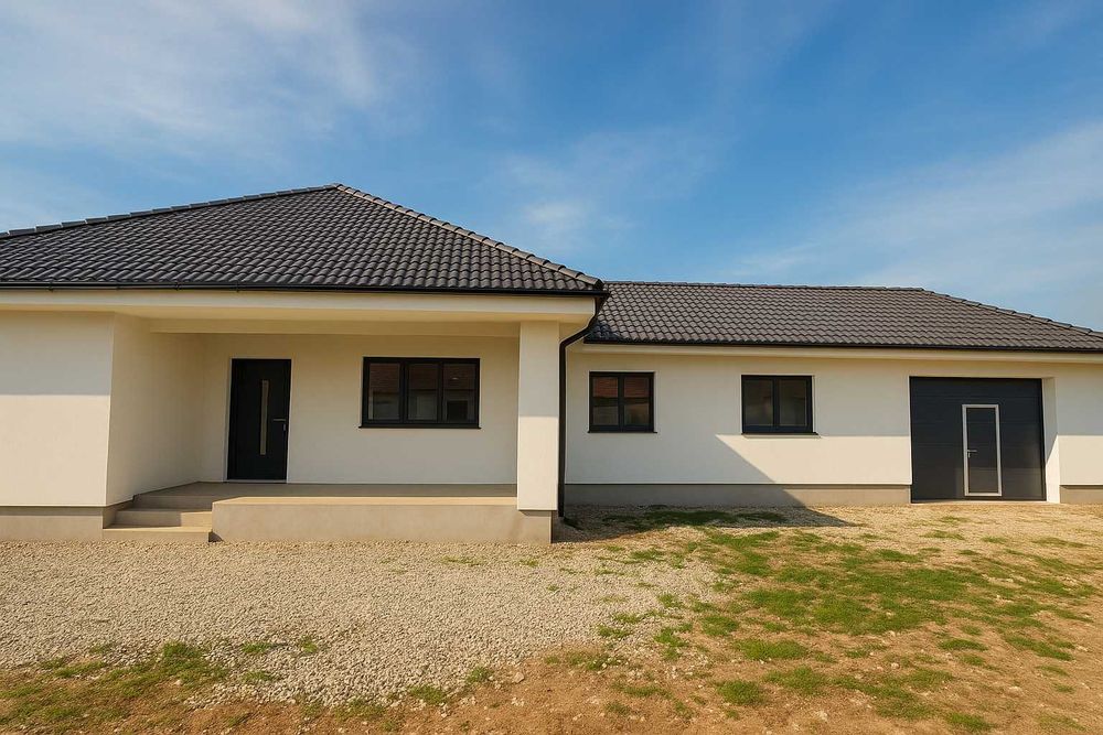 Proprietar vând casă constructie nouă+teren liber 2000mp deschidere DN