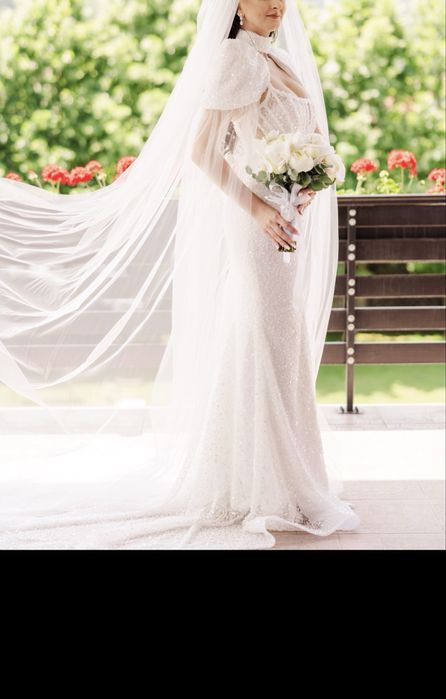 Rochie de mireasa sirena - croita pe comanda