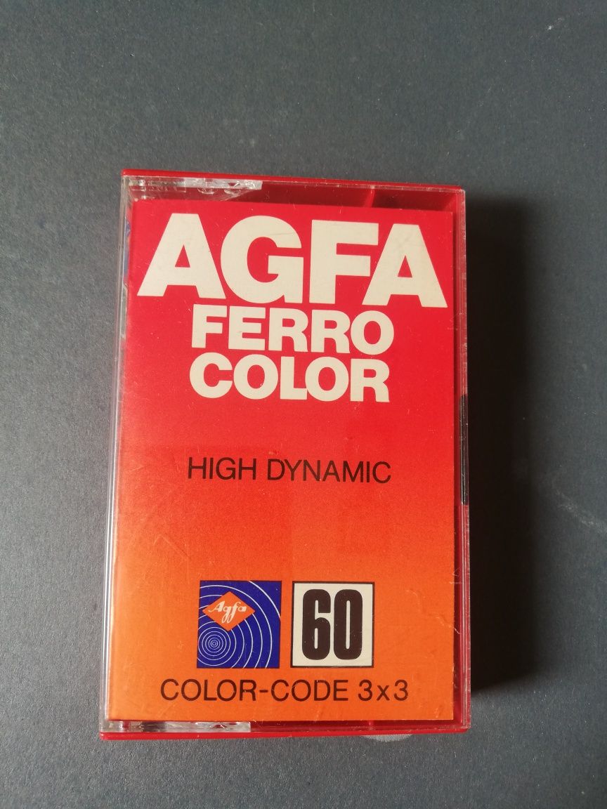 Caseta audio AGFA ferro color 60 min