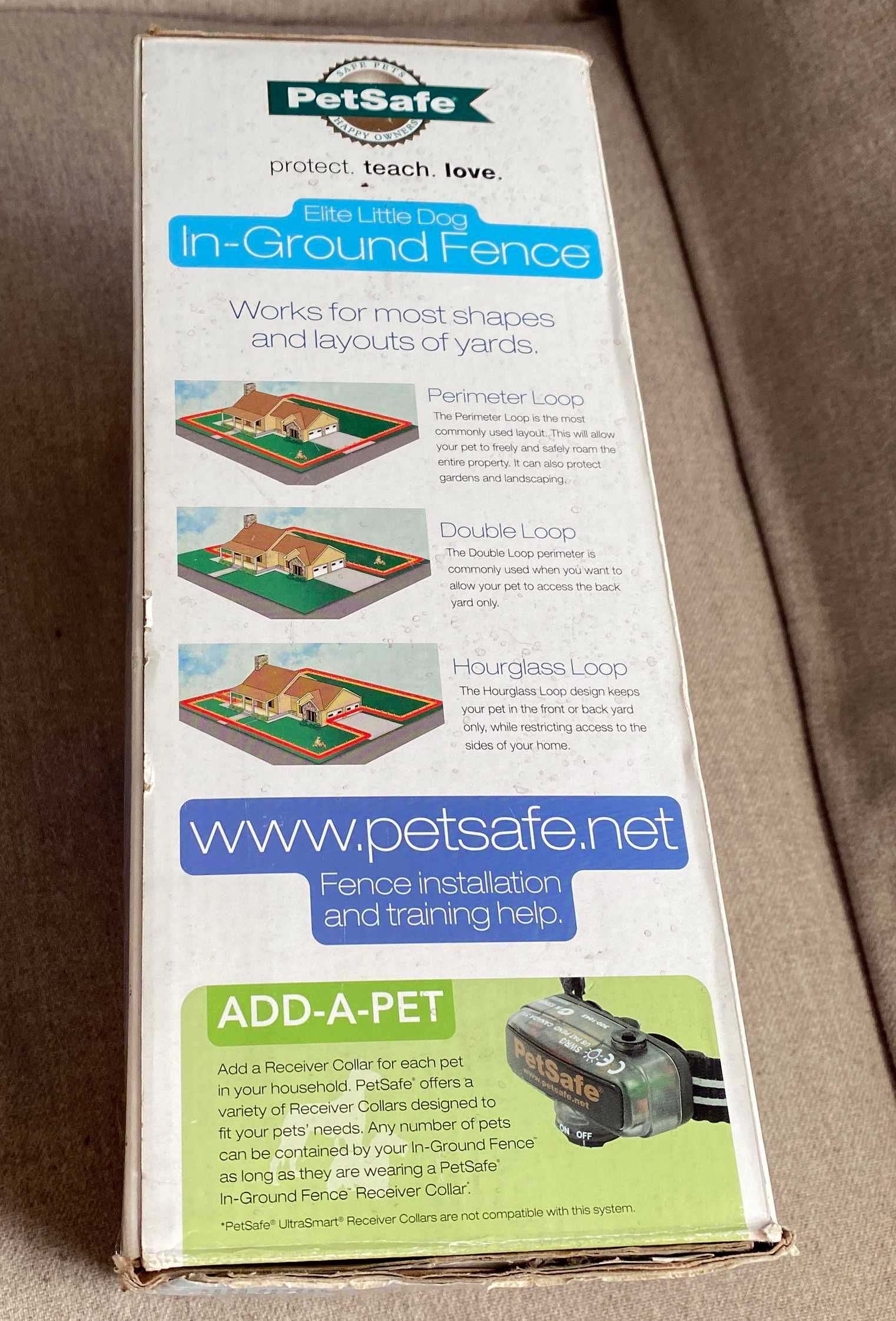 Gard PetSafe Elite Little Dog caini pisici corectie sunet si impulsuri