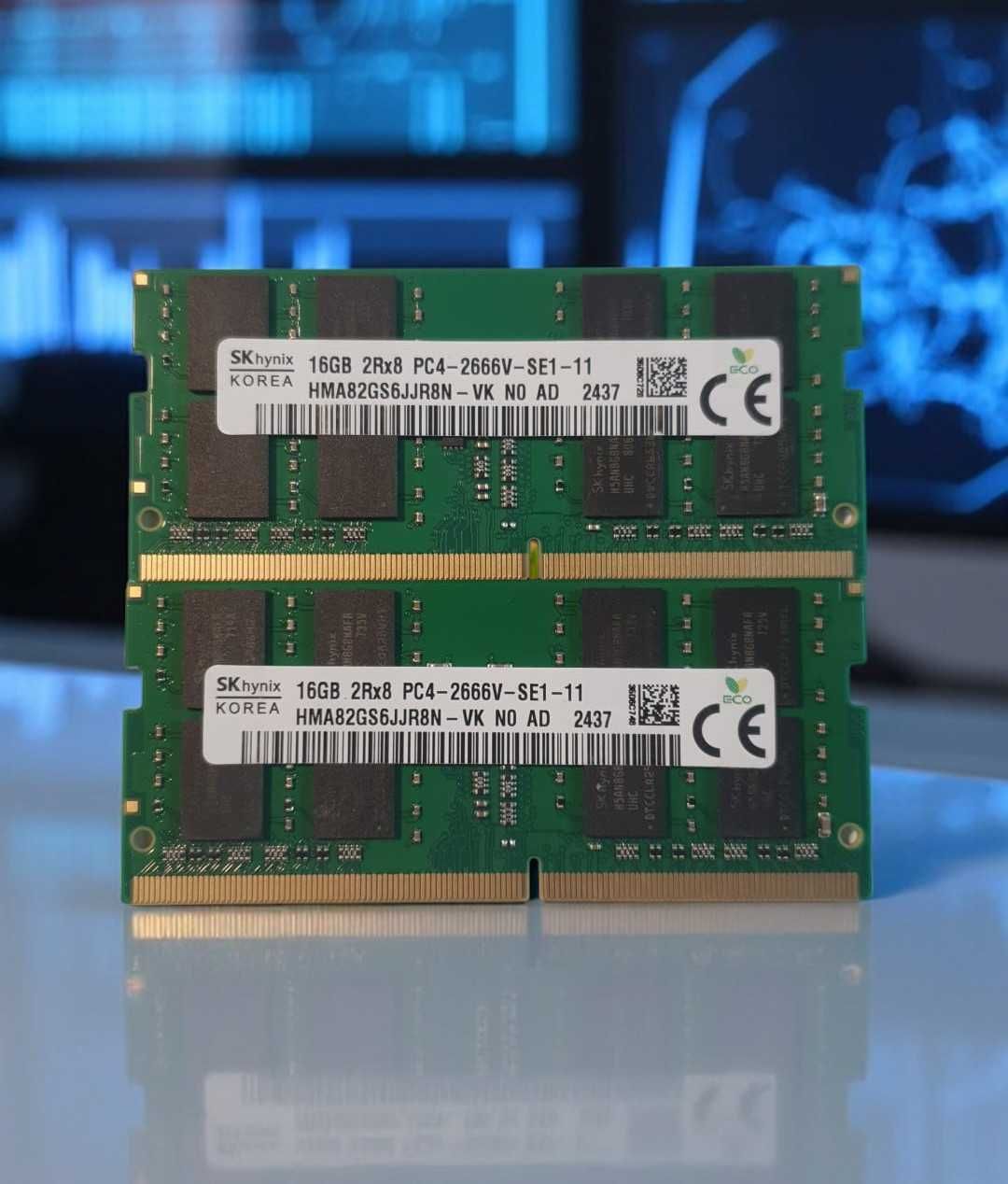 Memorie Kit 32GB DDR4 2666, 2 x 16GB DDR4 sodimm, laptop
