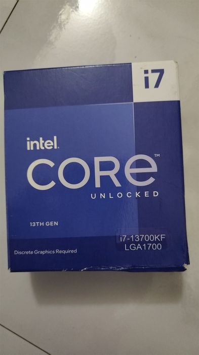 Procesor Intel i7 13700KF LGA 1700 Unlocked 13th gen 13700 K F