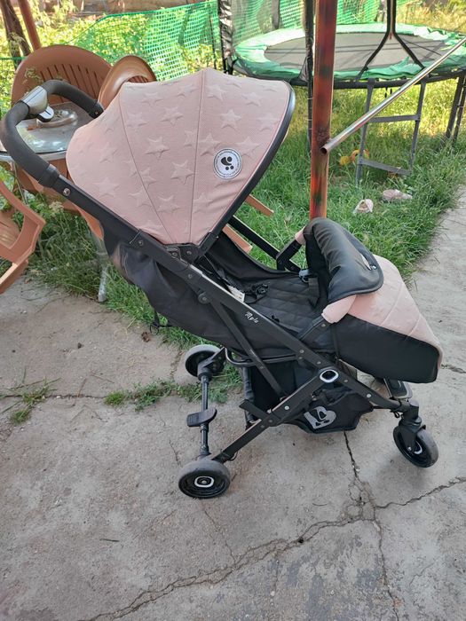 Детска лятна количка Lorelli - Myla, с покривало, розова