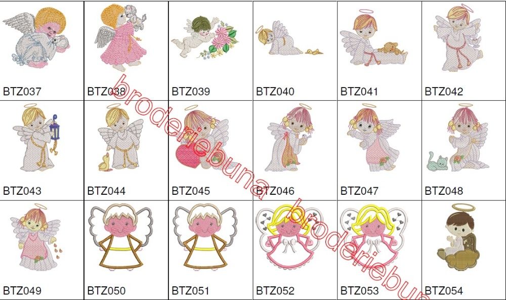 broderii colectie BOTEZ, programe pentru masini de brodat