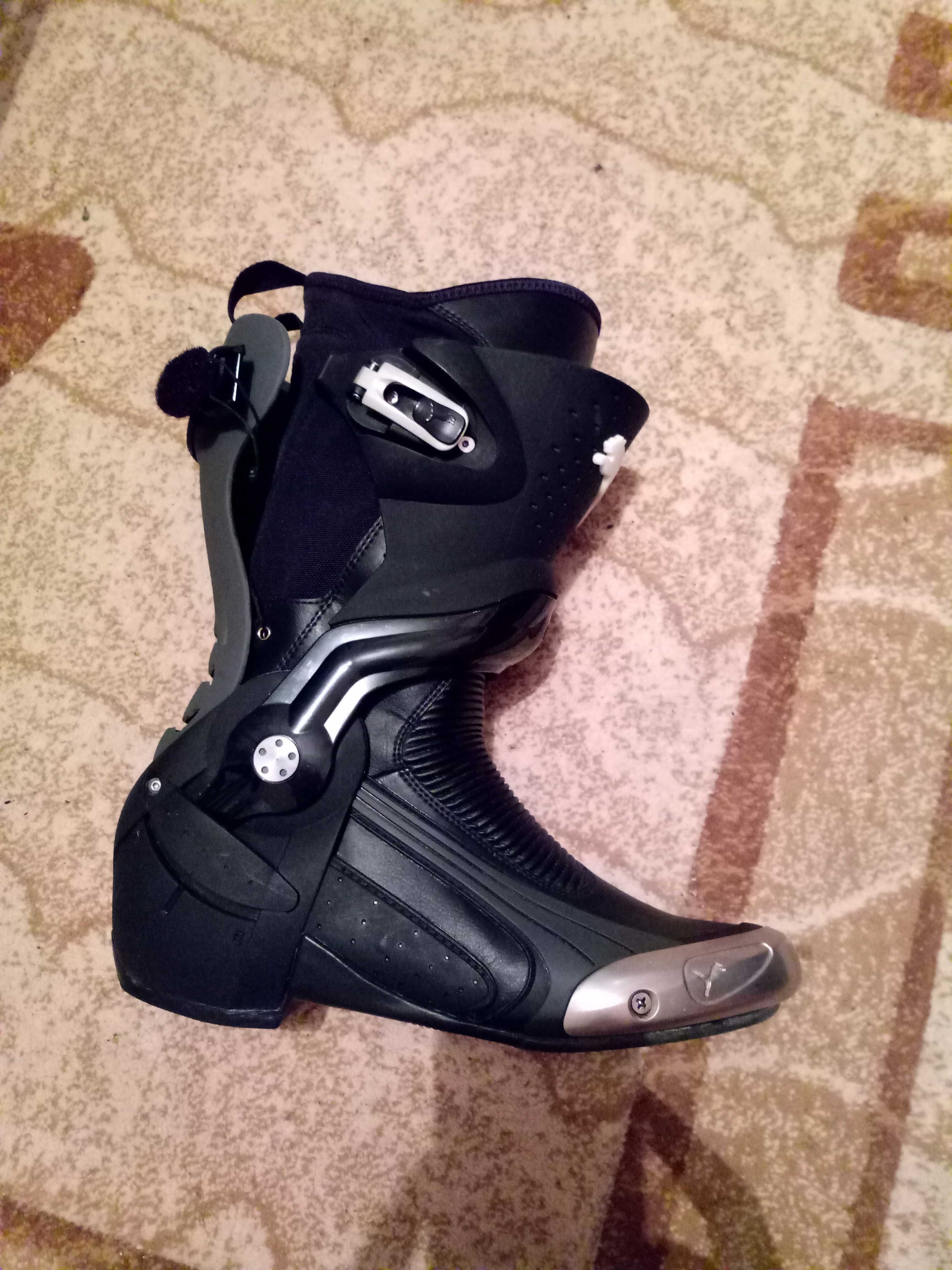 Ghete Moto Profesionale Piele Puma 1000 V2 Marime 41