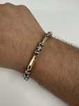 De vanzare Bratara Aur alb si galben 14k Gr 7,21