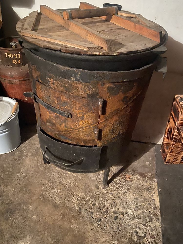 Казан с печкой
