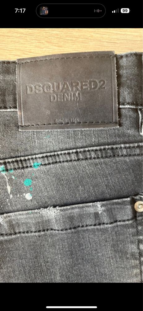 blugi negrii dsquared2
