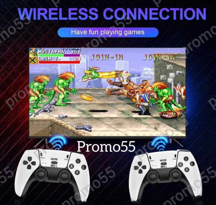 Игрова конзола с вградени игри, TV Game Stick Pro, Super Mario