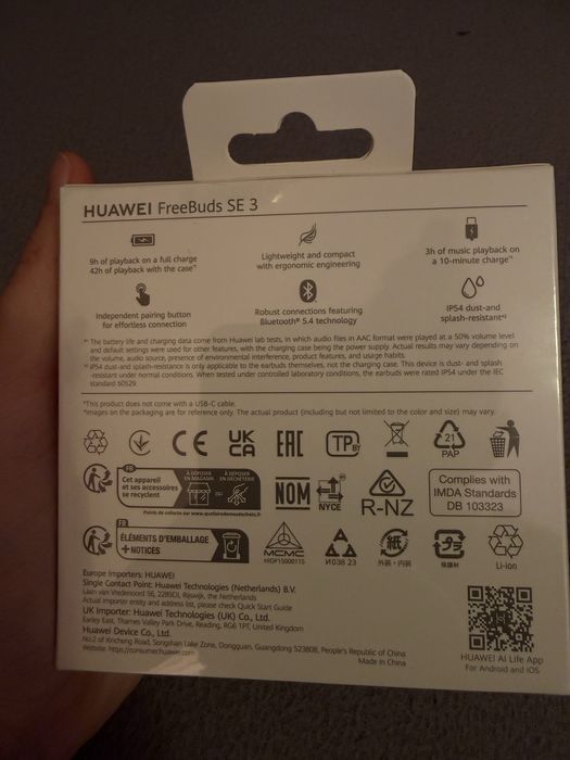 Смарт часовник Huawei watch 3 pro