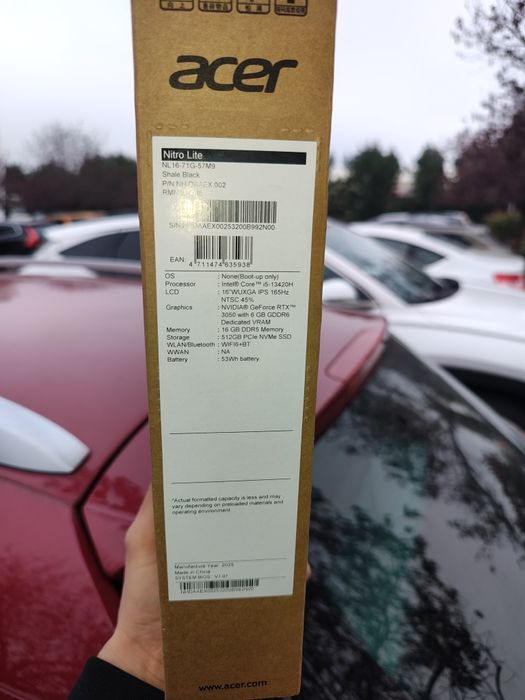 Laptop Gaming Acer Nitro Lite 16