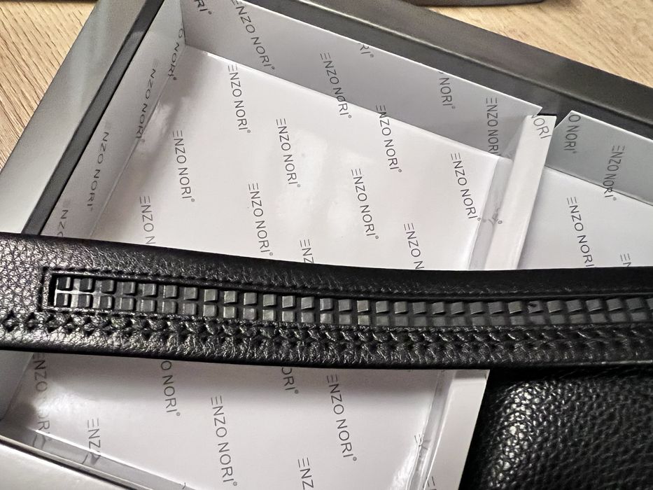 Подаръчен сет ENZO NORI мъжки портфейл и колан