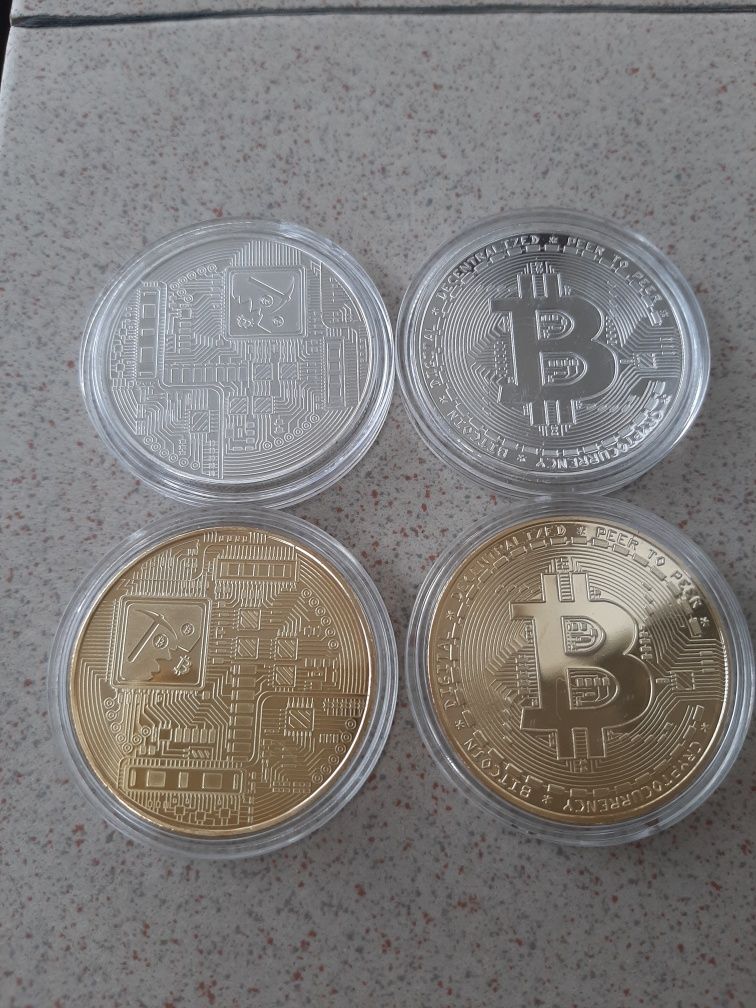 Monezi bitcoin pt colectie