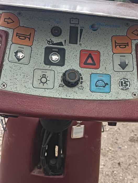 Căruț electric pentru persoane cu dizabilități