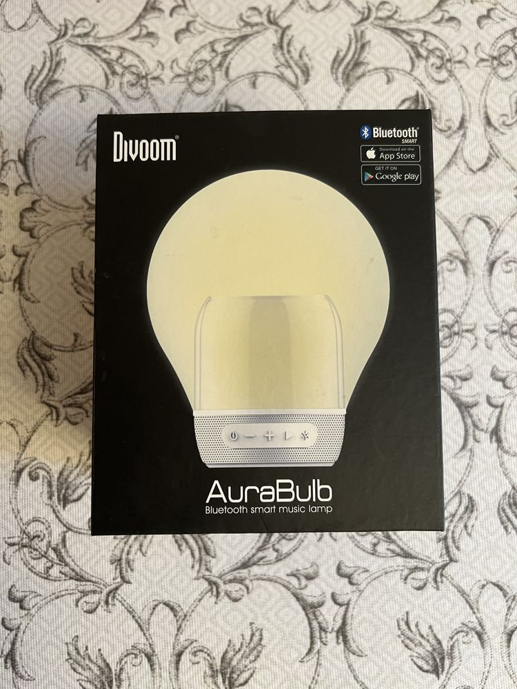 Колонка AuraBulb Bluetooth smart music lamp