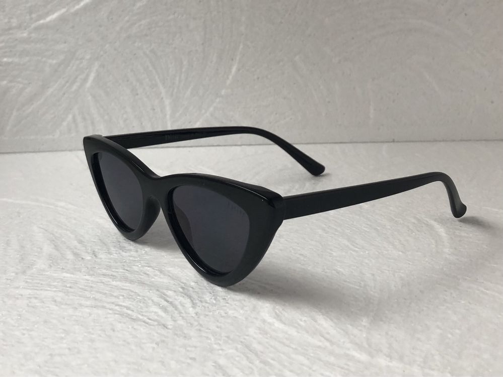 Dior Дамски слънчеви очила котка  черни CD 3009