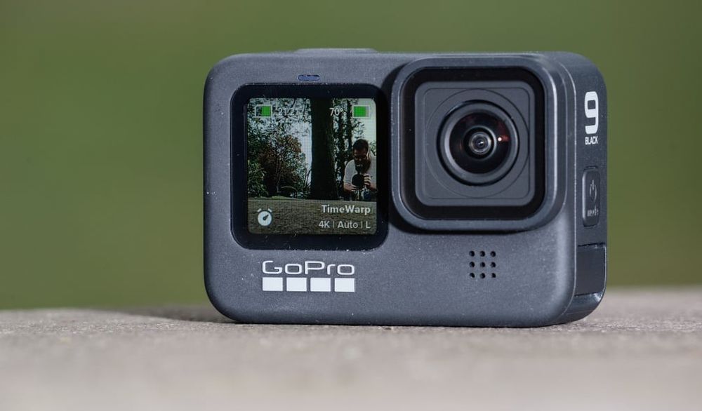 Екшън камера GoPro Hero 9 Black – използван веднъж! + всички аксесоари