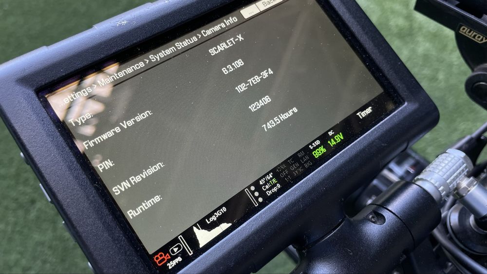 RED SINEMA Scarlet MX 5k
