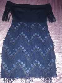 Rochie ocazie bleumarin