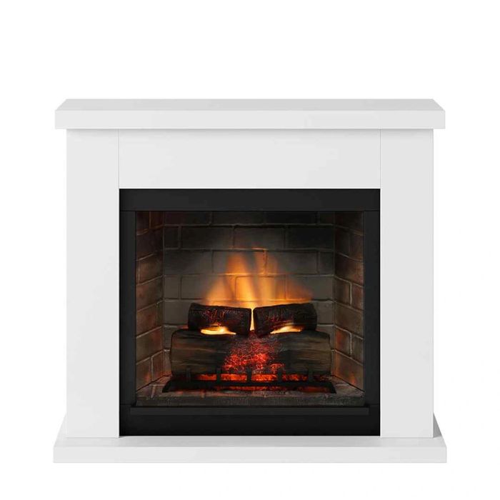 Frode Pure White semineu electric PowerFlame 2