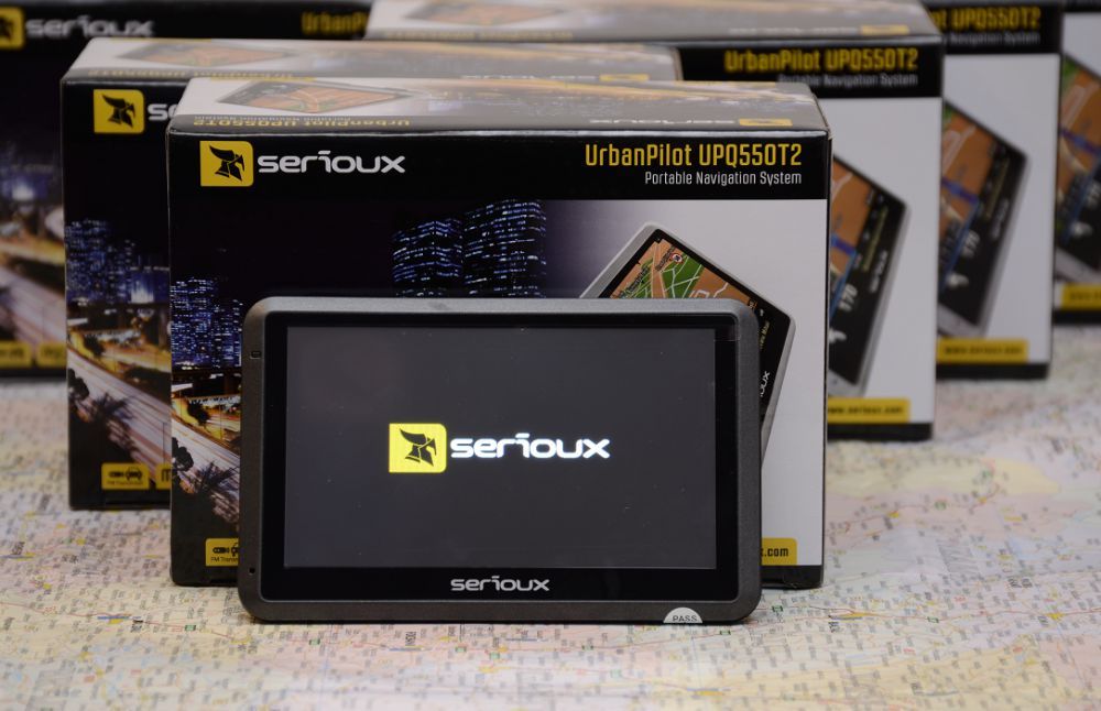 Gps autotusime si camioane - harti noi - model nou upq430