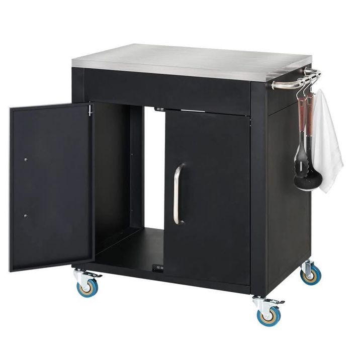 Кухненска количка HOMCOM с колелца