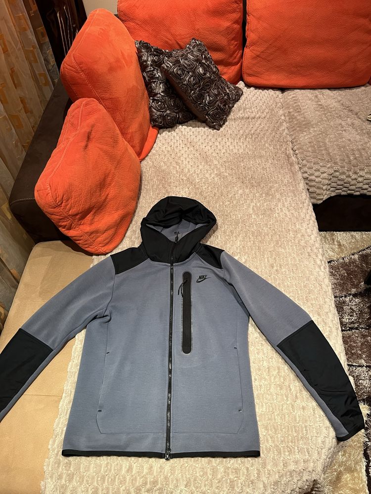 Nike tech fleece Jacket-Blue/Black