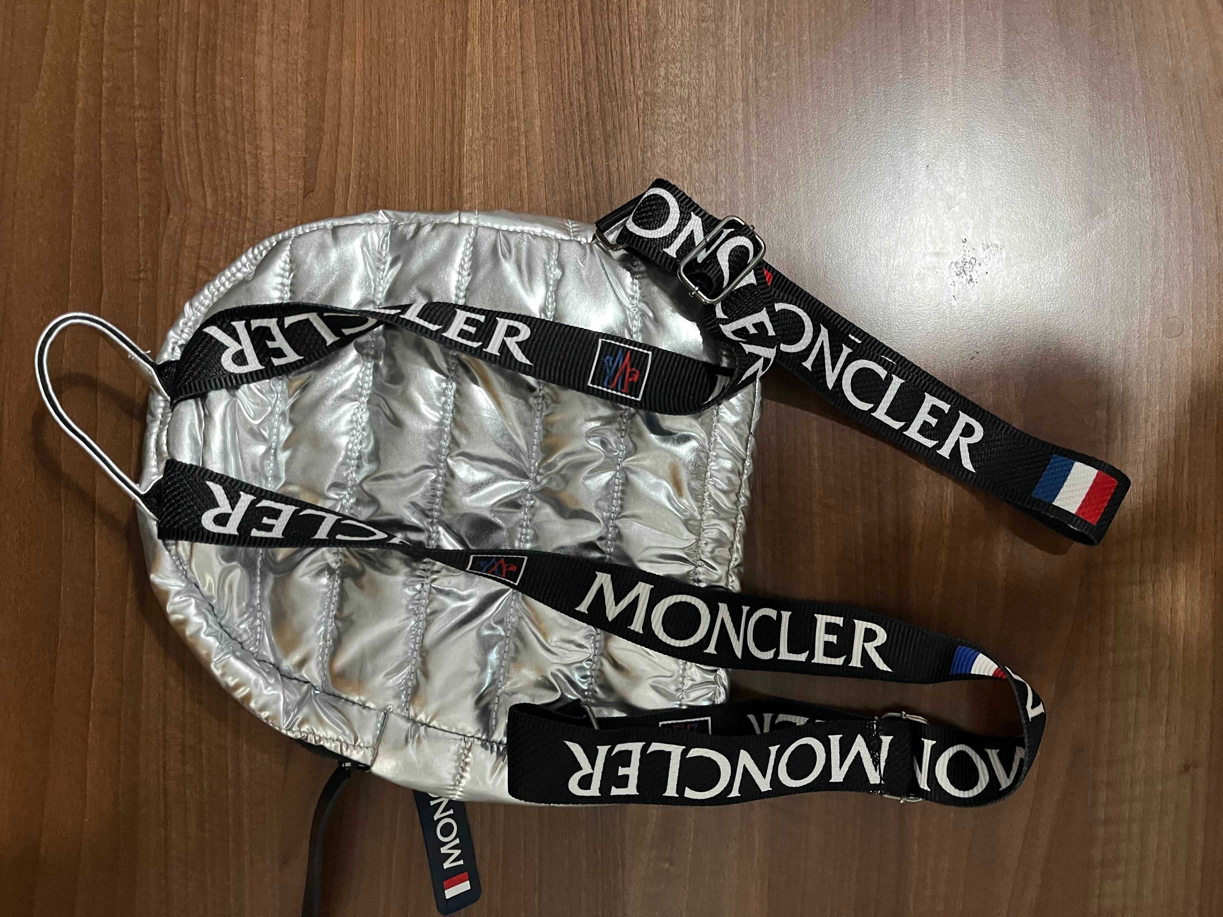 Ghiozdan Moncler Argintiu