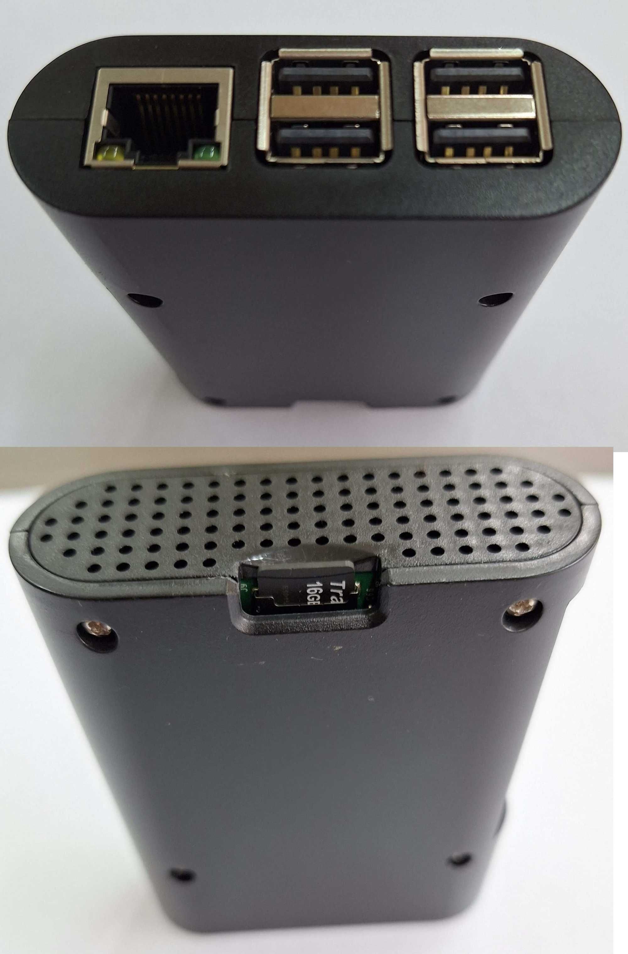 Raspberry Pi3 Model B+ cu alimentator original si carcasa (fara card)