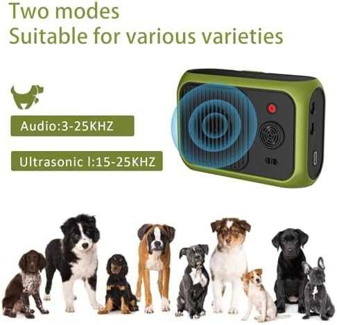 Нов Уред против лай с ултразвук 2 режима безопасен и ефективен за куче