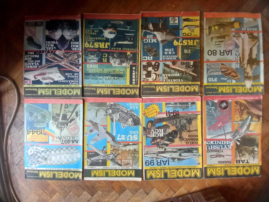 Revista modelism serie completa 1984 si 1991 - 32 de numere