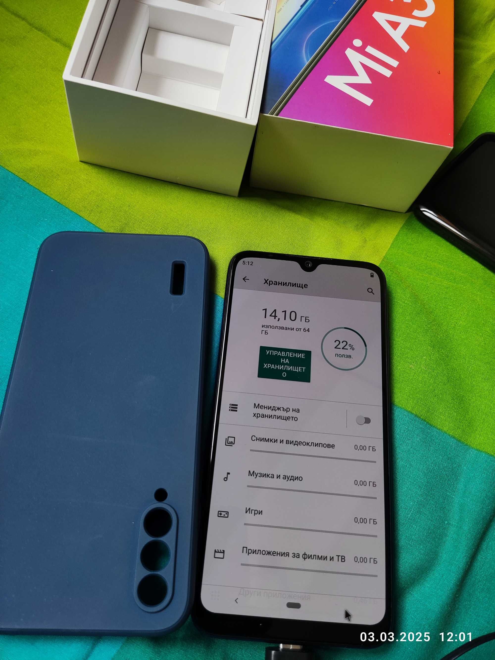 Xiaomi Mi A3 за части или ремонт