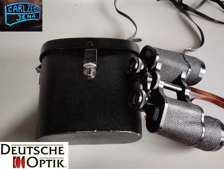 ПРОМО Бинокъл Carl Zeiss Jena-JENOPTEM-10 х 50W--ГДР