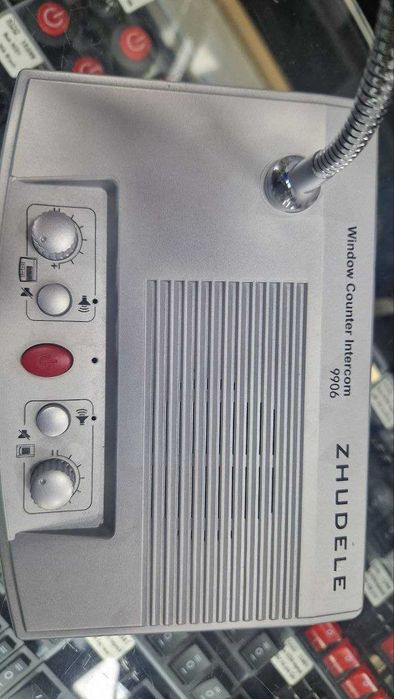 Микрофон ZHUDELE. Громкоговорители двусторонних окон, билетов, номера.